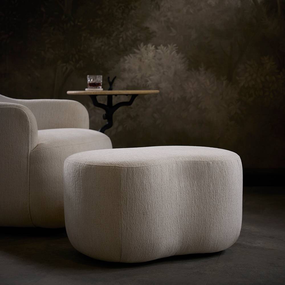 Boulder Ottoman by Arteriors - view 2