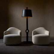 Boulder Swivel Lounge Chair, Right
