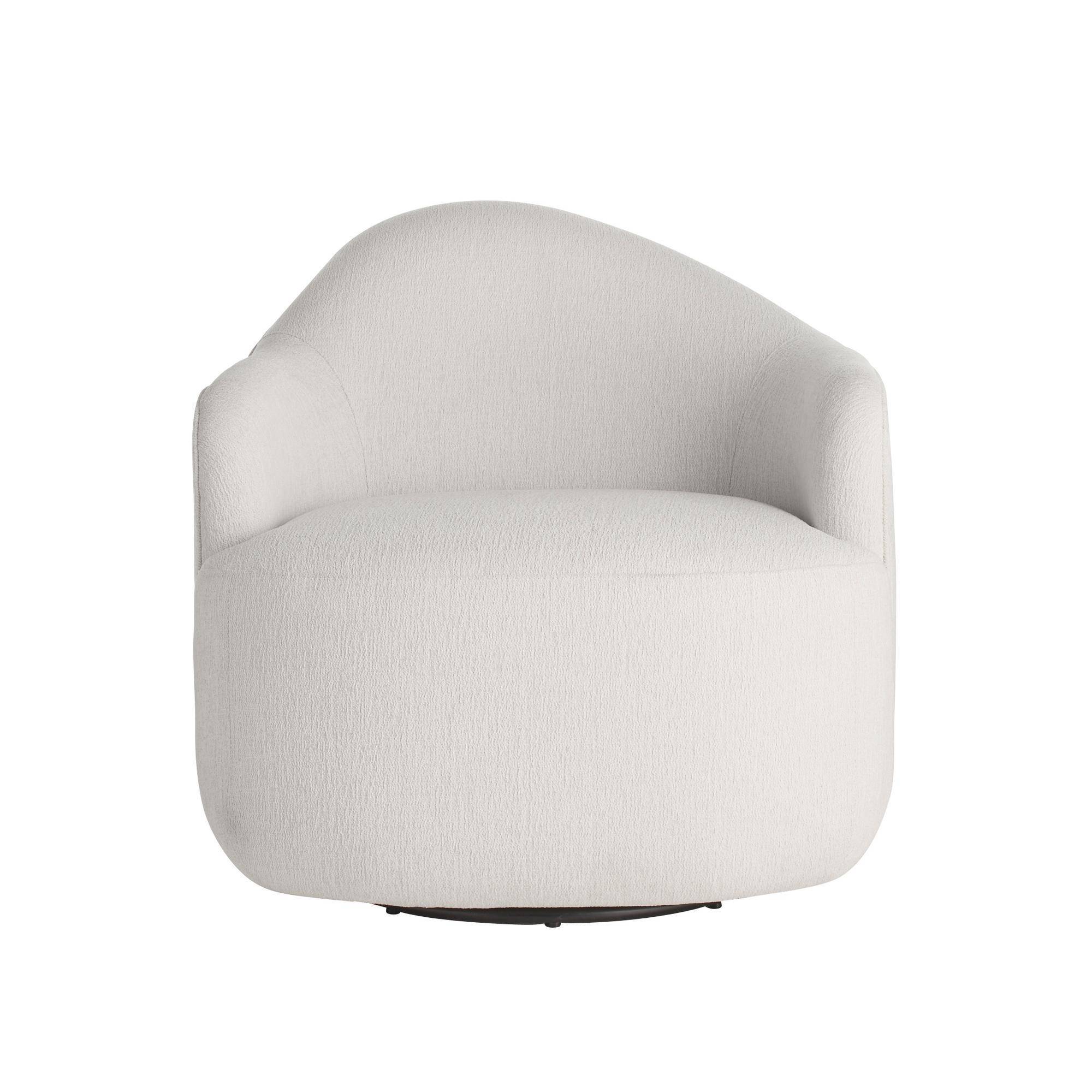 Boulder Swivel Lounge Chair, Left by Arteriors - view 3