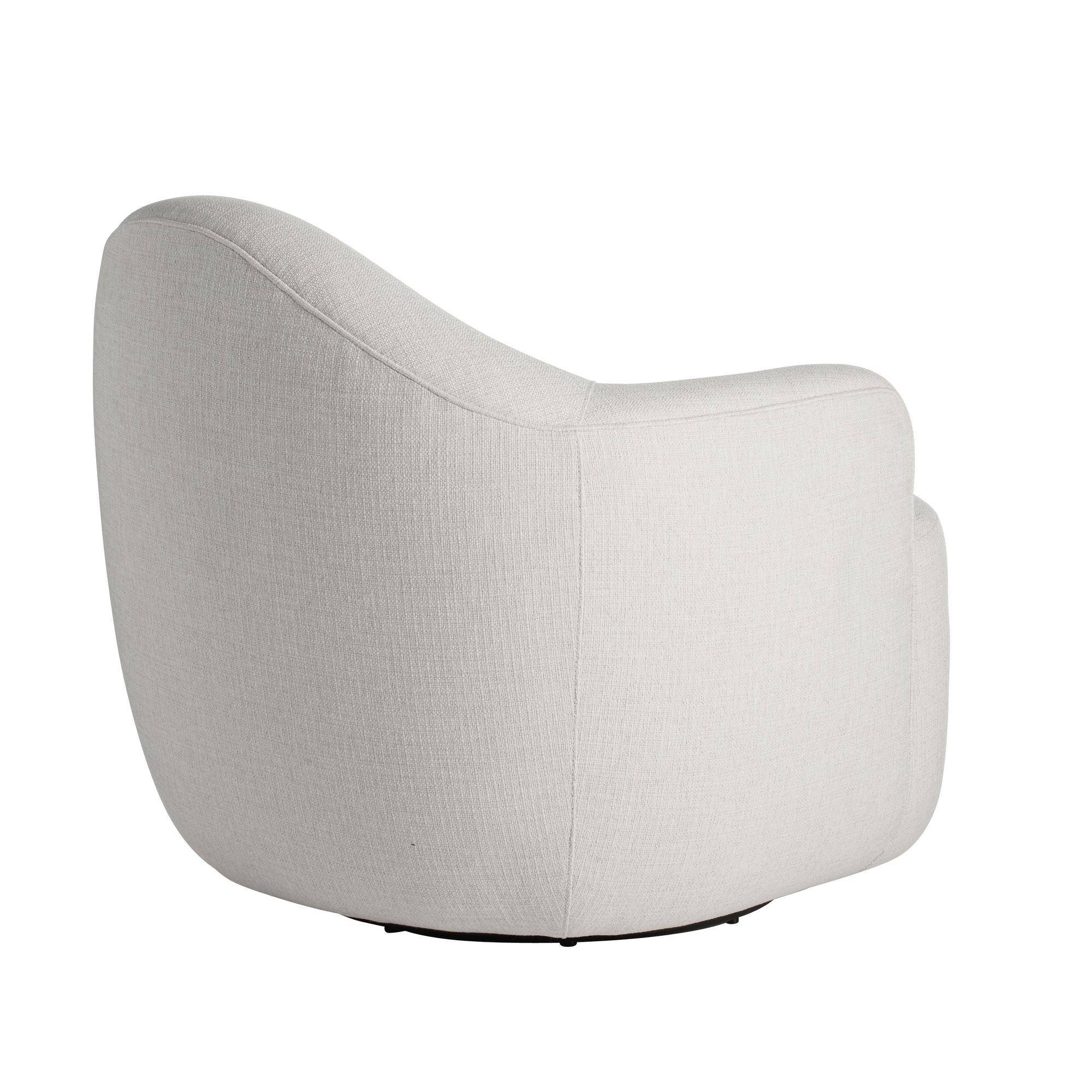 Boulder Swivel Lounge Chair, Left by Arteriors - view 4