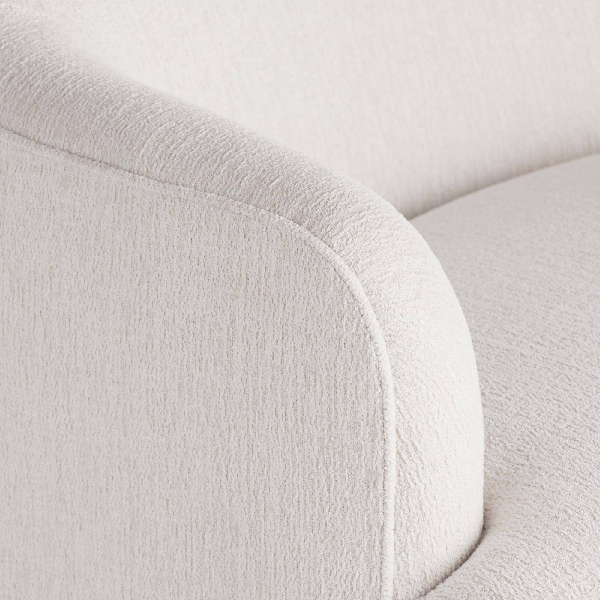 Boulder Swivel Lounge Chair, Left by Arteriors - view 6