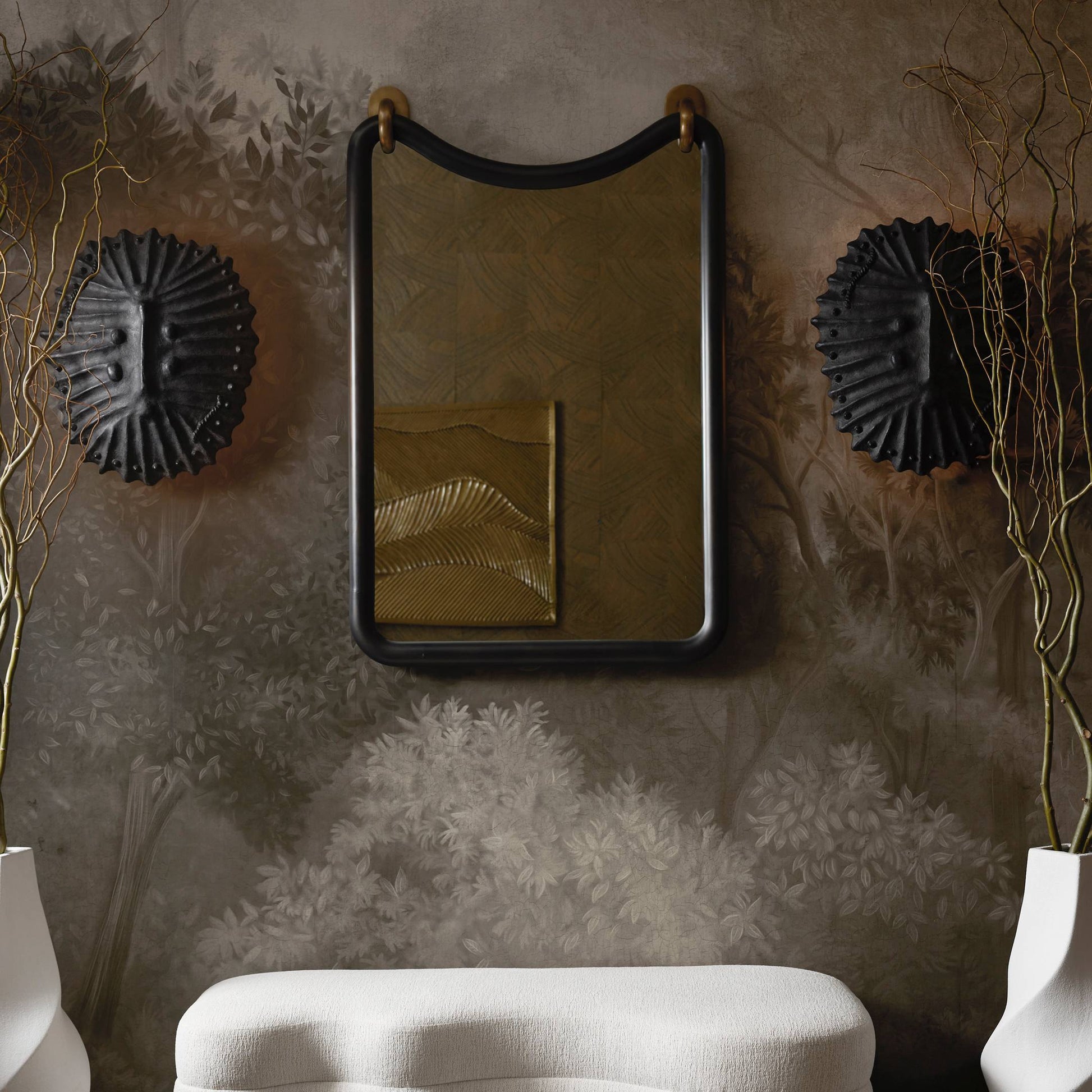 Paloma Mirror by Arteriors - view 2