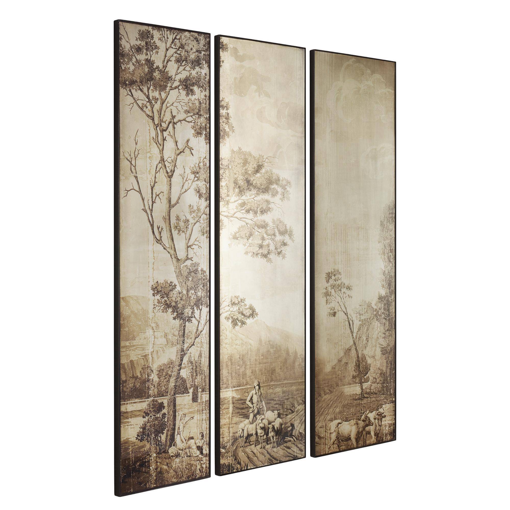 Pastorale Wall Plaques, Set of 3 by Arteriors - view 3