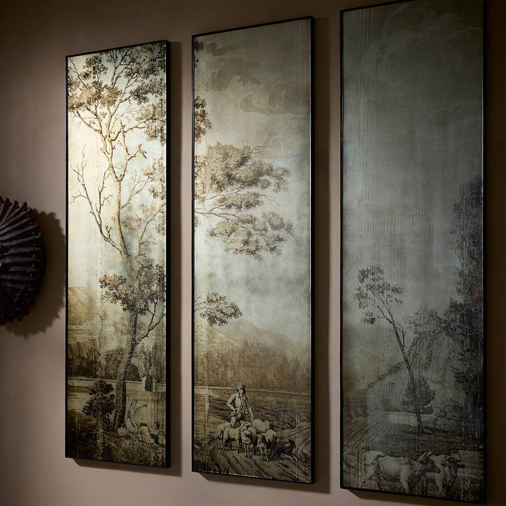 Pastorale Wall Plaques, Set of 3 by Arteriors - view 2