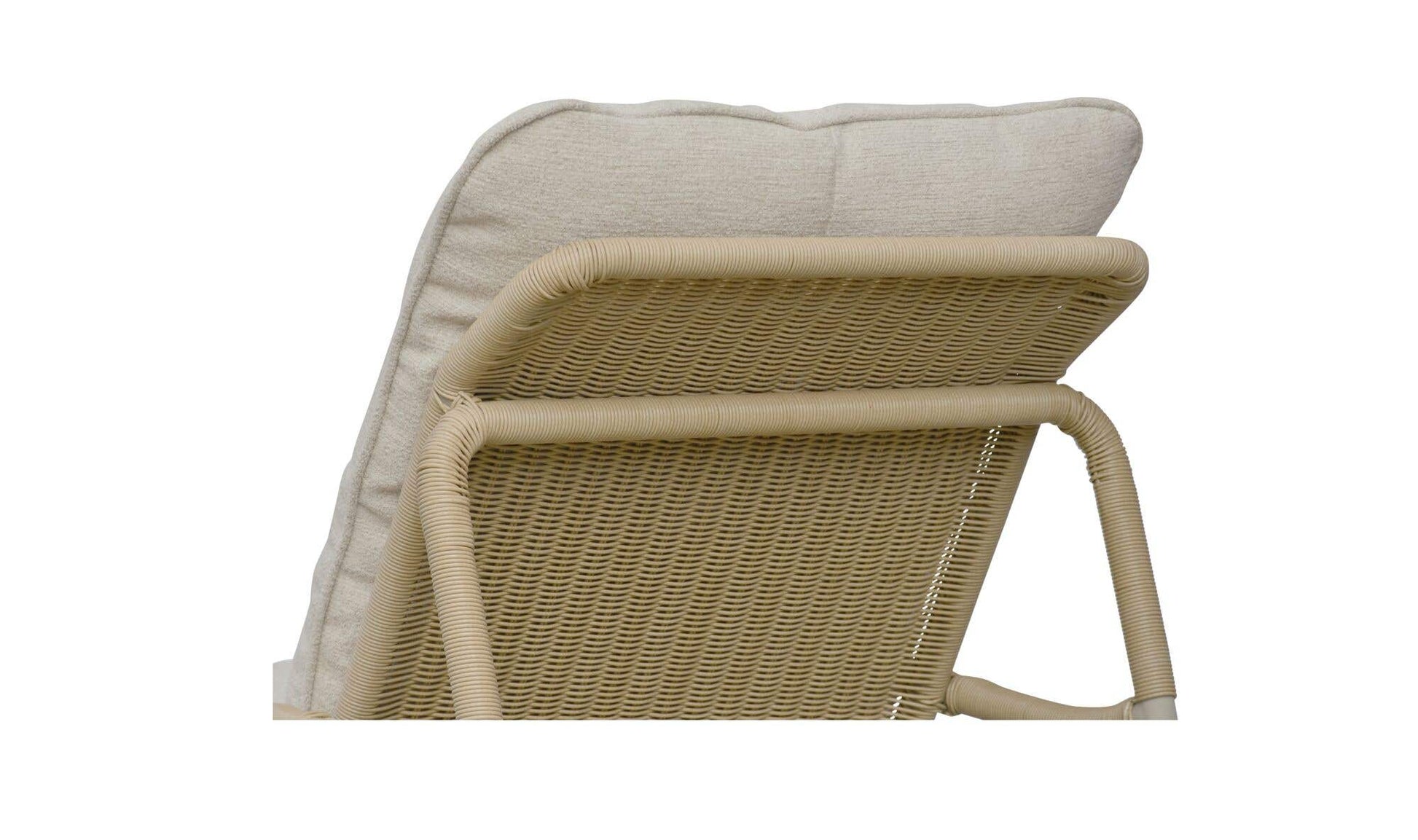Lyra Outdoor Rocking Chair Beige by Moe's Home Collection - view 12