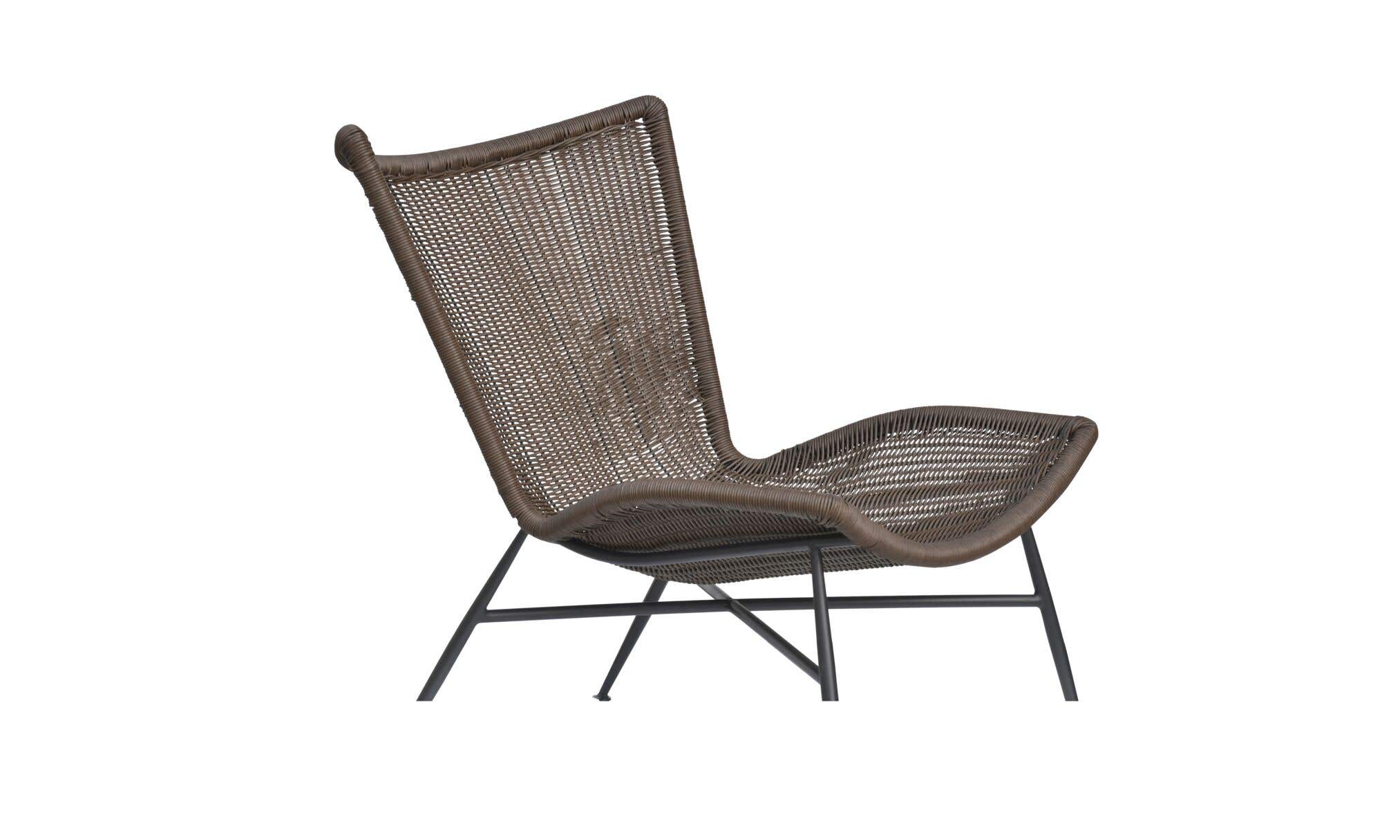 Paige Outdoor Accent Chair Brown by Moe's Home Collection - view 10