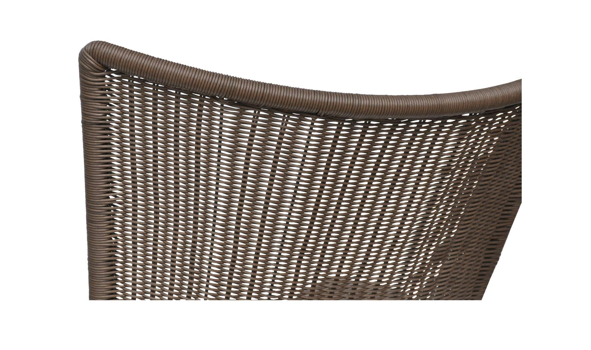 Paige Outdoor Accent Chair Brown by Moe's Home Collection - view 11