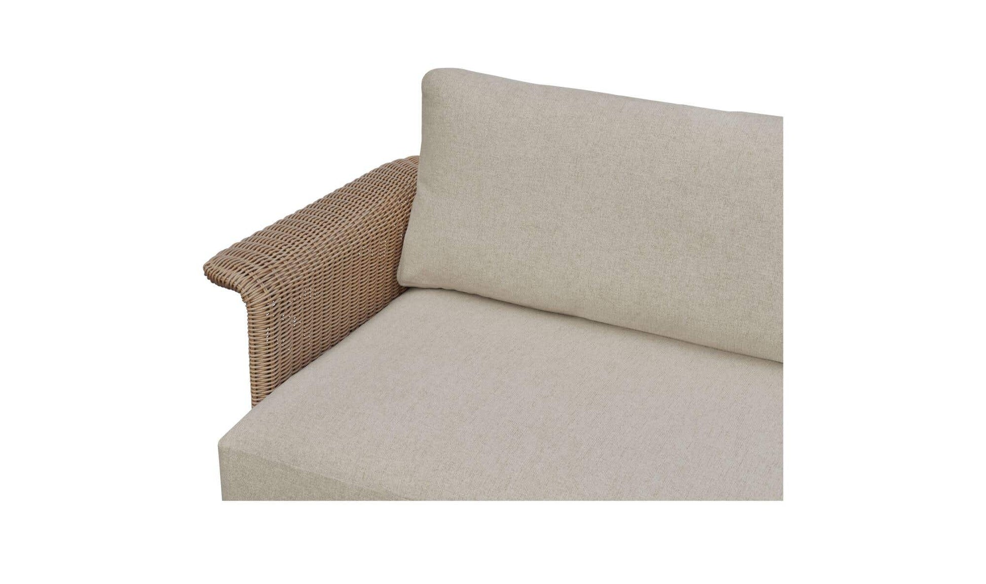 Meredith Outdoor Sofa Beige by Moe's Home Collection - view 13