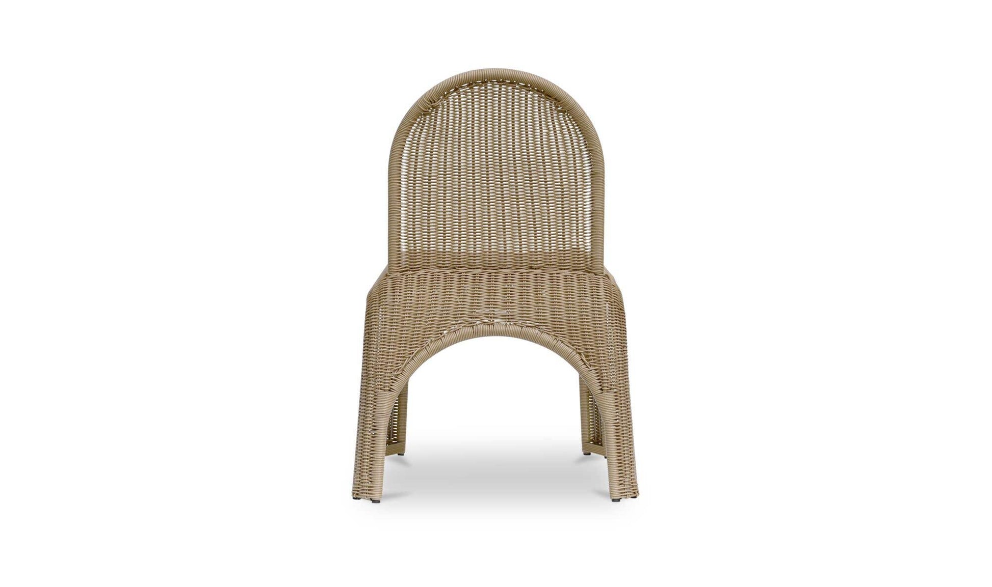 Kendall Outdoor Dining Chair Natural-Set of Two by Moe's Home Collection - view 10