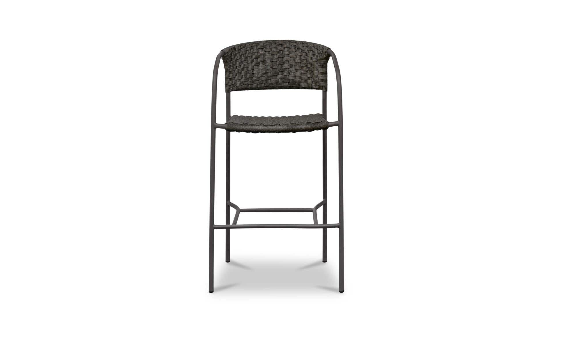 Zola Outdoor Bar Stool Dark Brown by Moe's Home Collection - view 5
