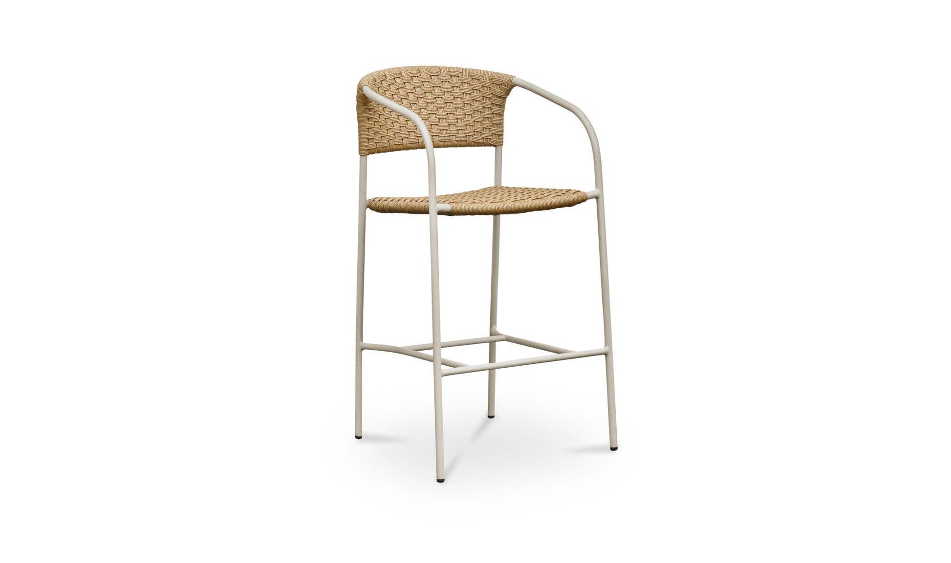 Zola Outdoor Bar Stool Natural by Moe's Home Collection - view 6