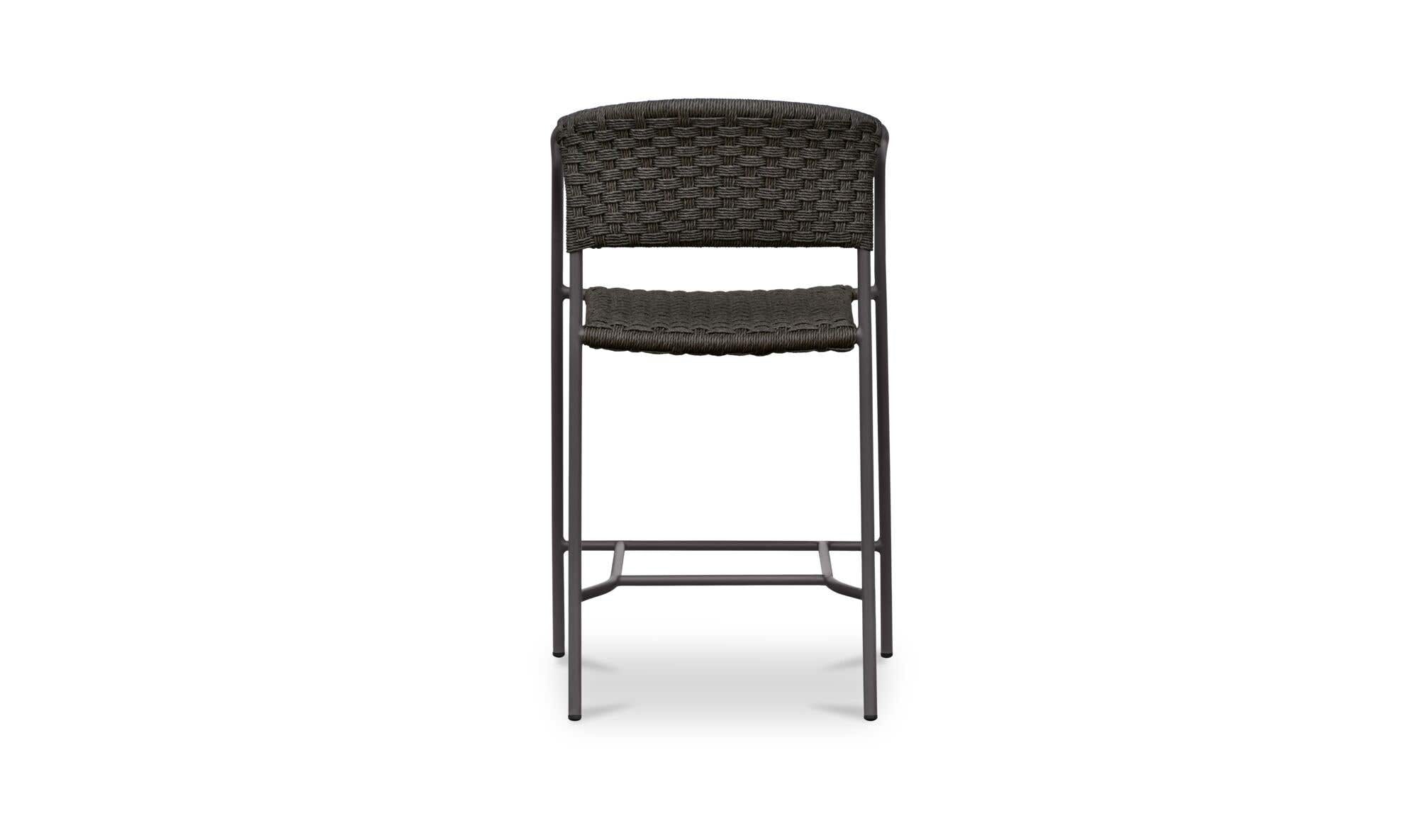 Zola Outdoor Counter Chair Dark Brown by Moe's Home Collection - view 8