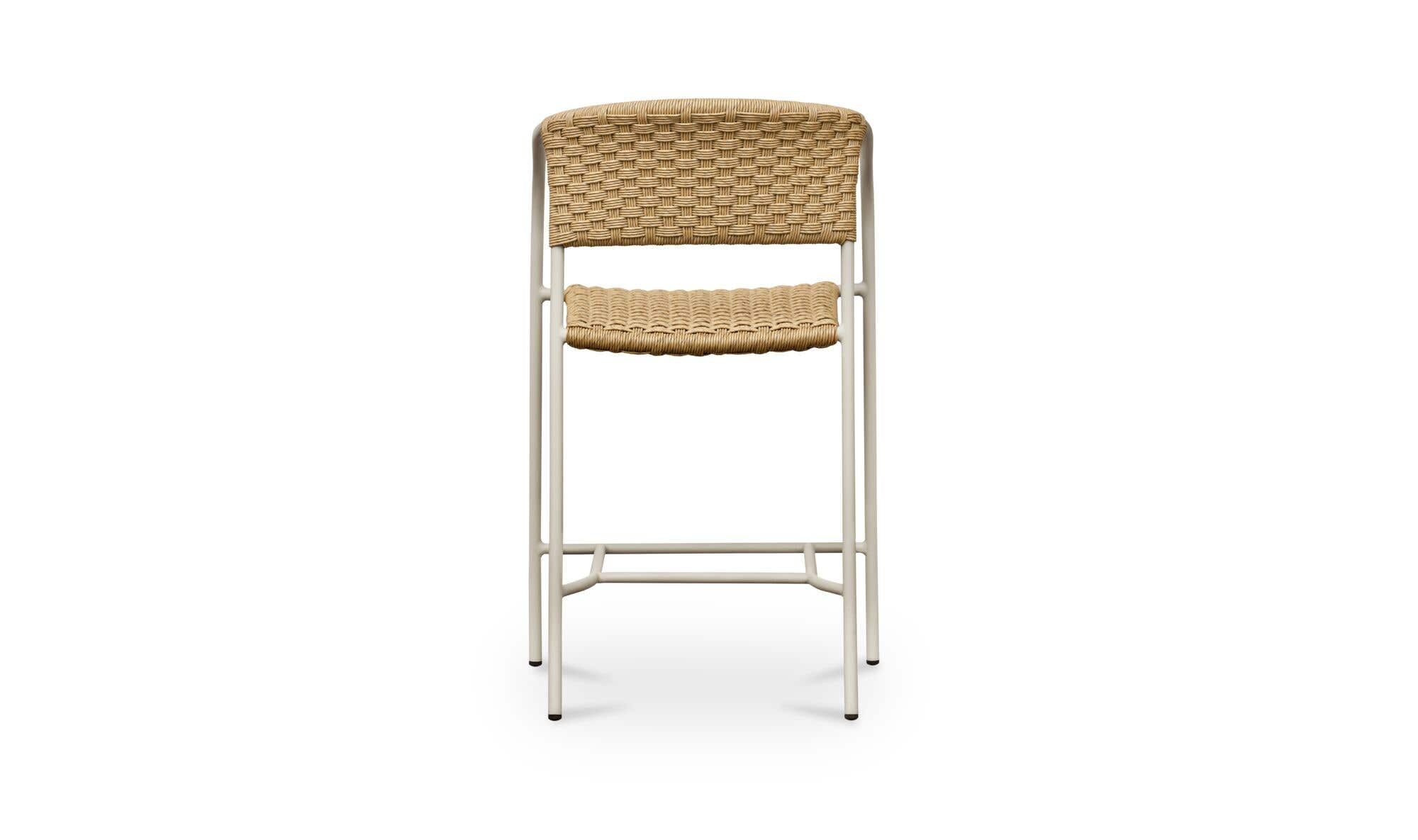 Zola Outdoor Counter Chair Natural by Moe's Home Collection - view 9