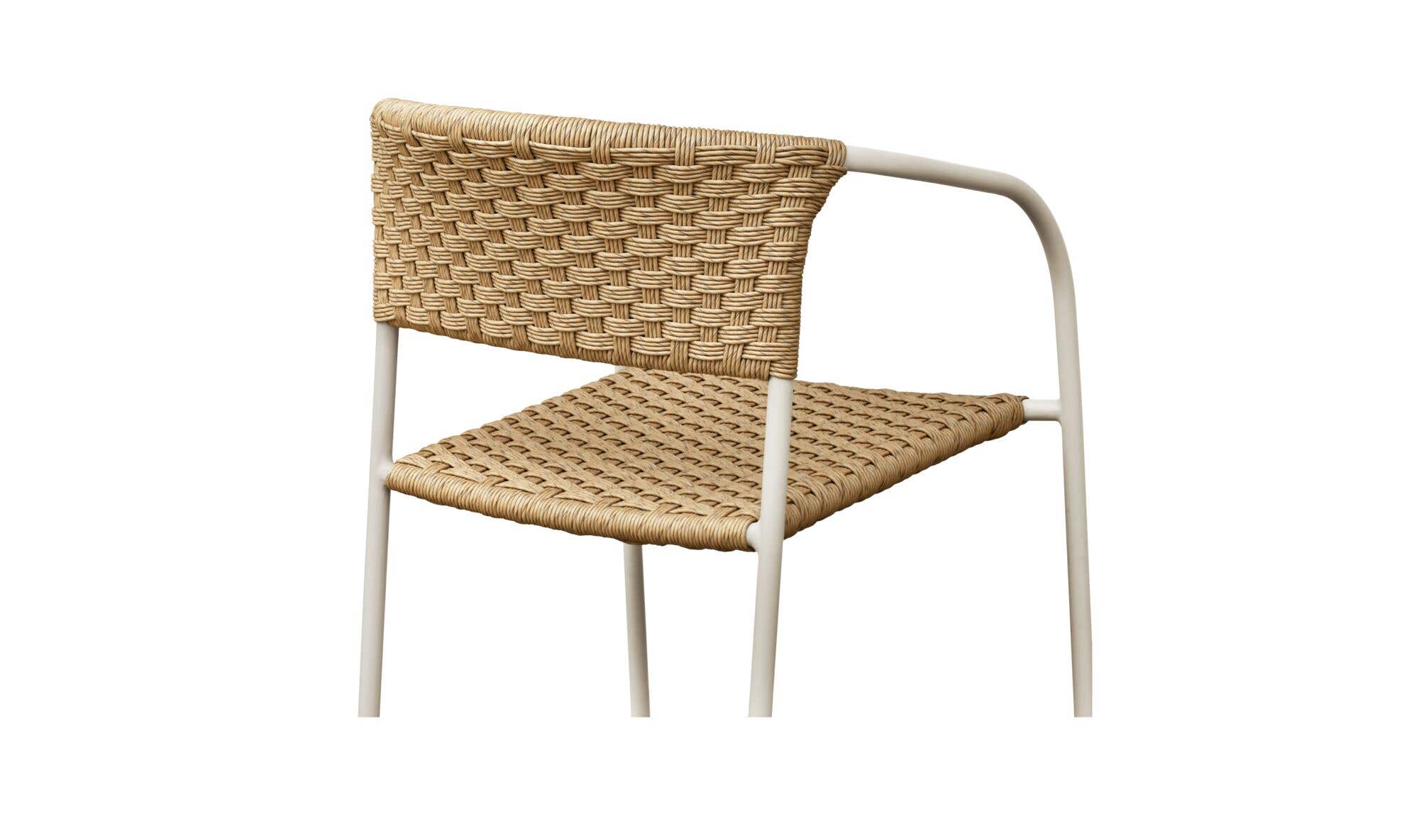 Zola Outdoor Dining Chair Natural-Set Of Two by Moe's Home Collection - view 13