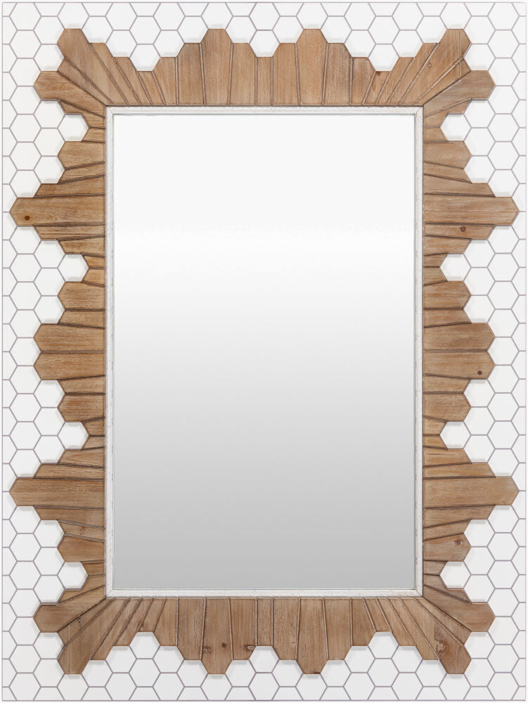 Genaro Accent Mirror - 40"H x 30"W x 2"D