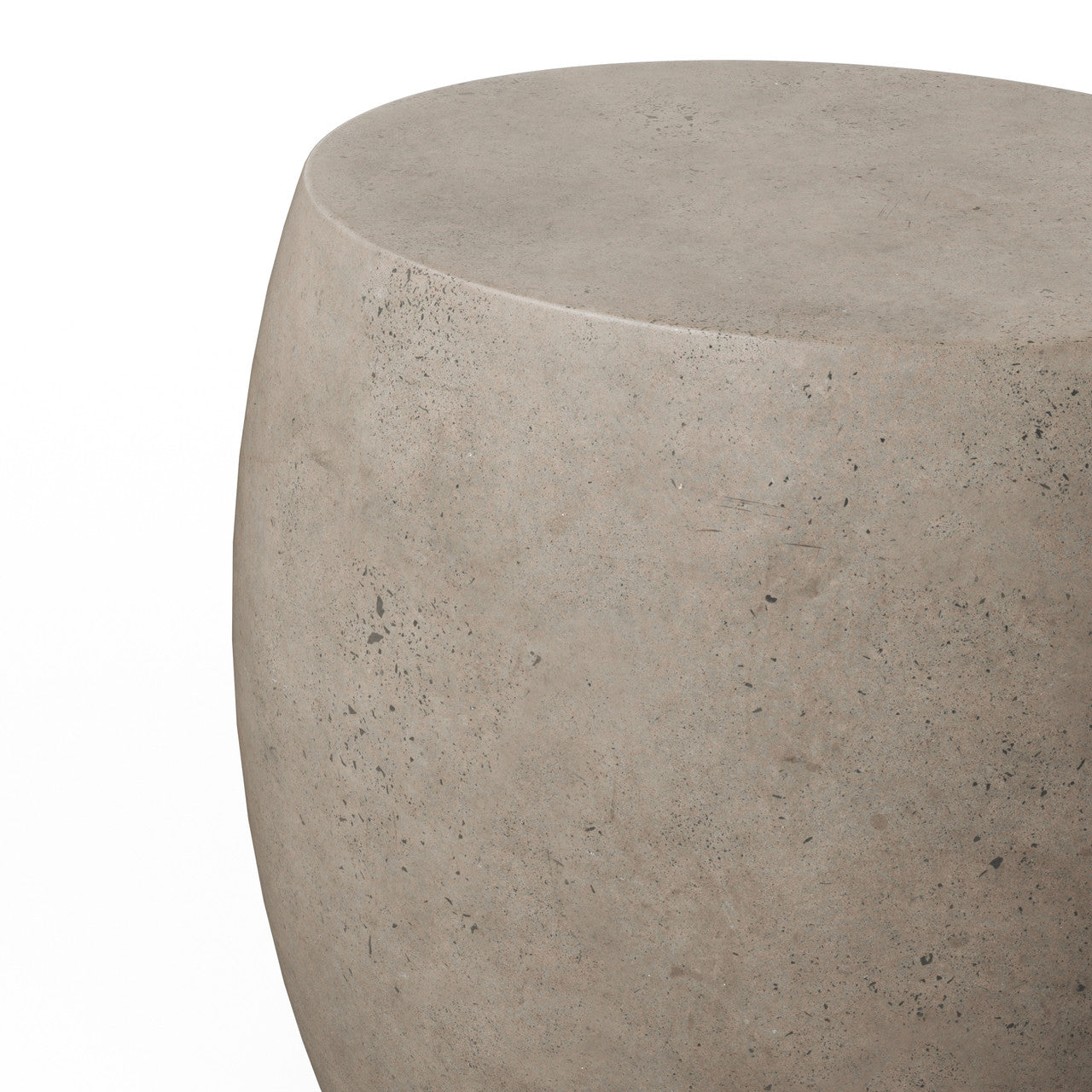 Mixx - Pebble End Table - Dark Grey