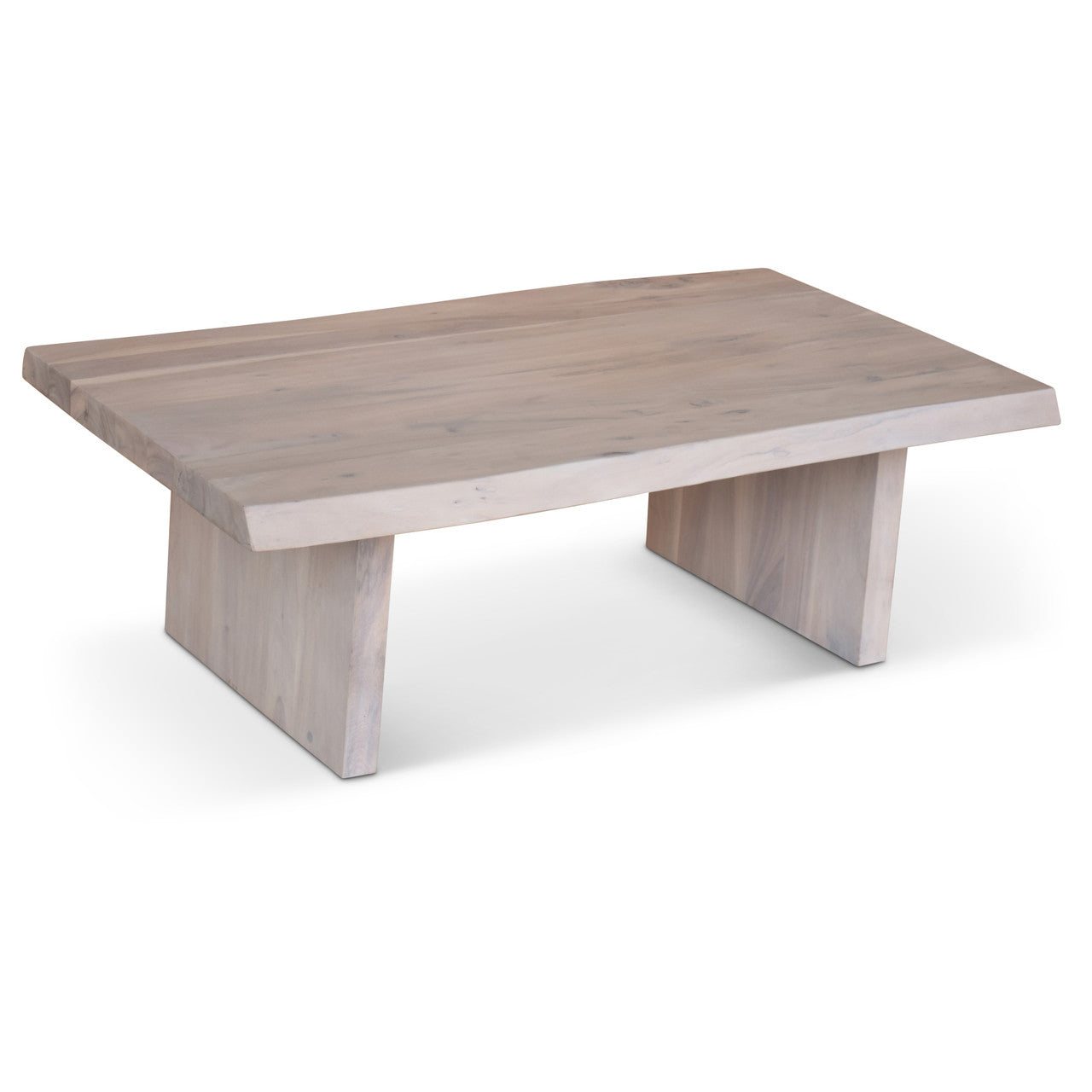 Brooks - 48" Coffee Table - White Wash