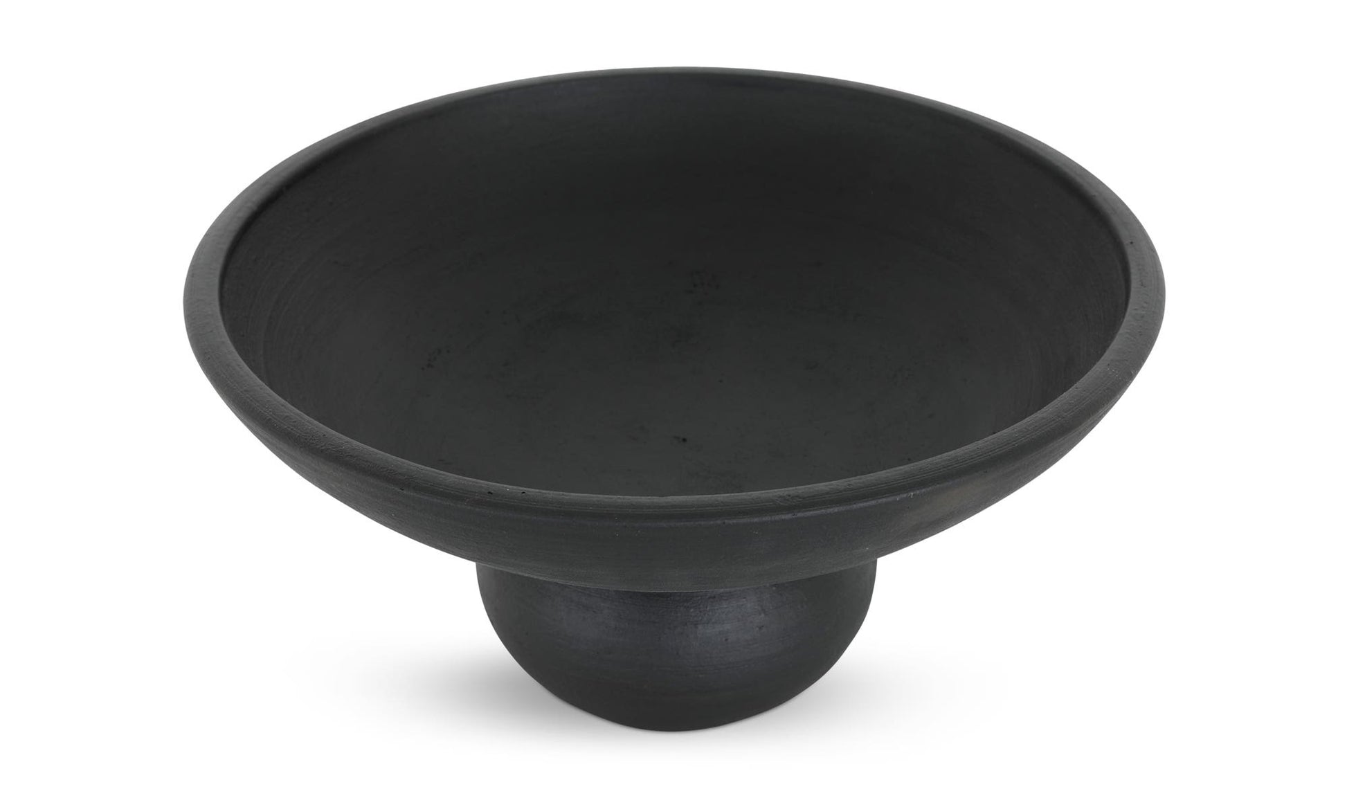 Asha Decorative Bowl Black Terracotta by Moe's Home Collection - view 9