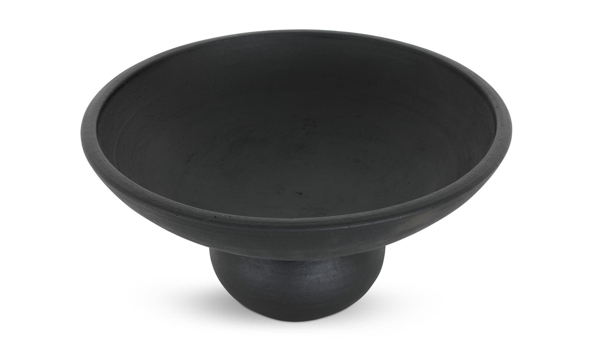 Asha Decorative Bowl Black Terracotta by Moe's Home Collection - view 9