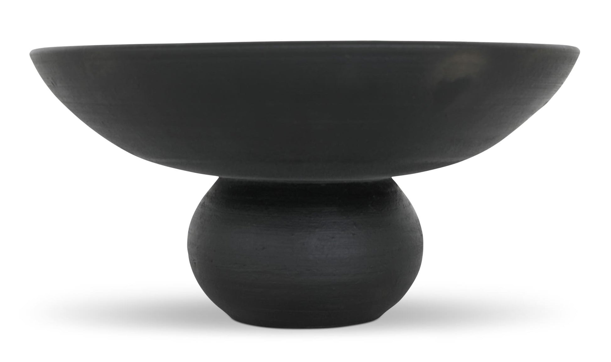 Asha Decorative Bowl Black Terracotta by Moe's Home Collection - view 8