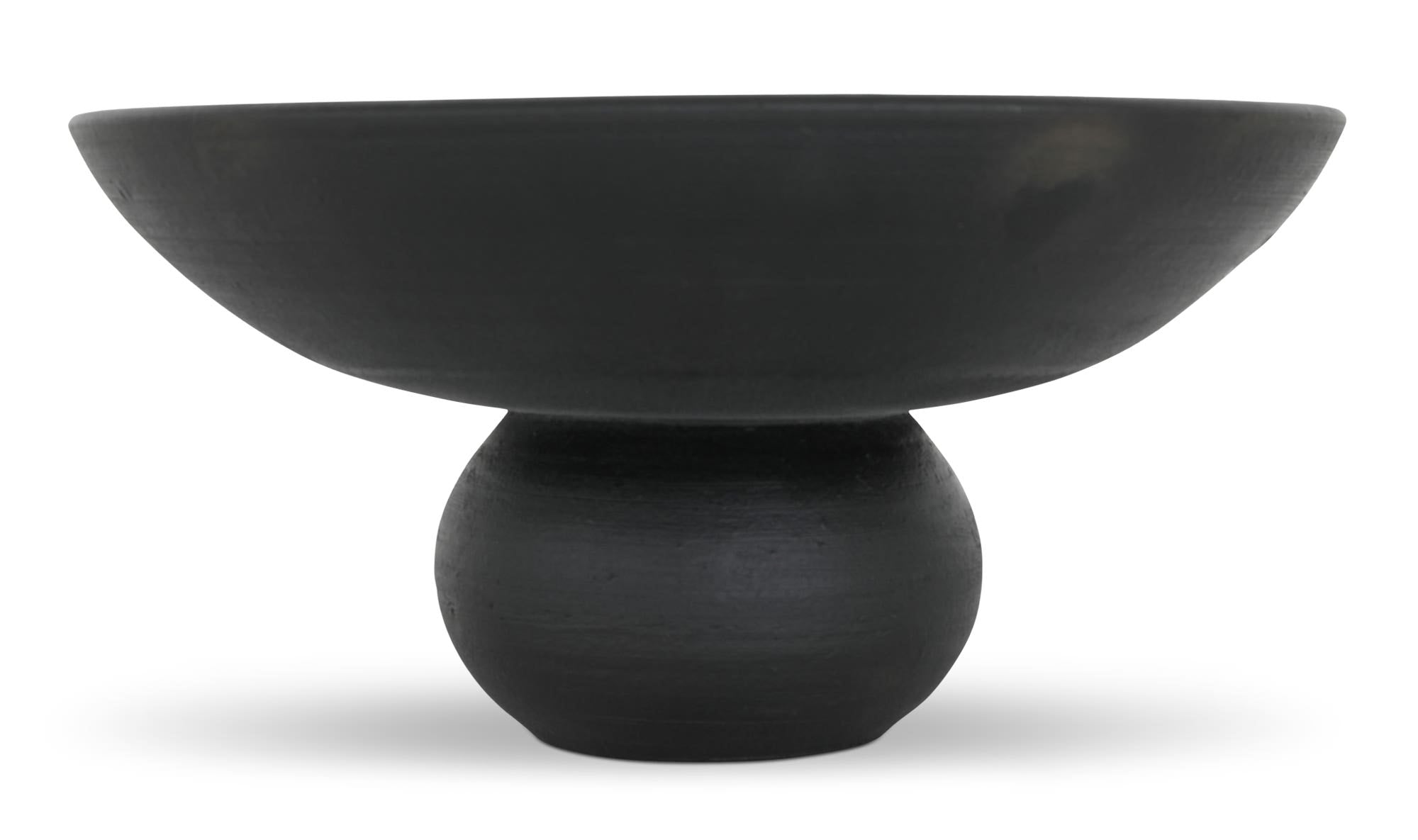 Asha Decorative Bowl Black Terracotta by Moe's Home Collection - view 8