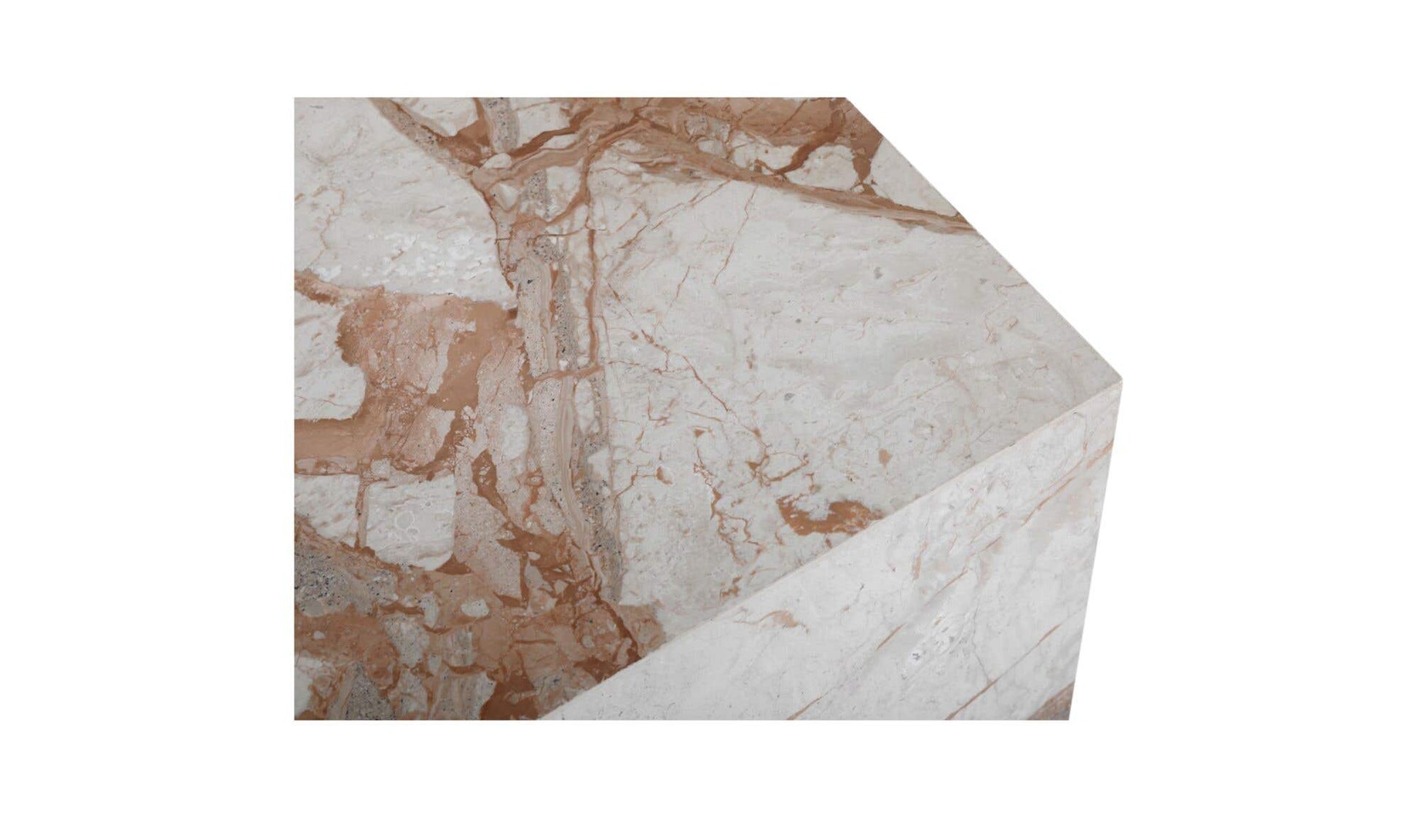 Layla Side Table Breccia Marble by Moe's Home Collection - view 15