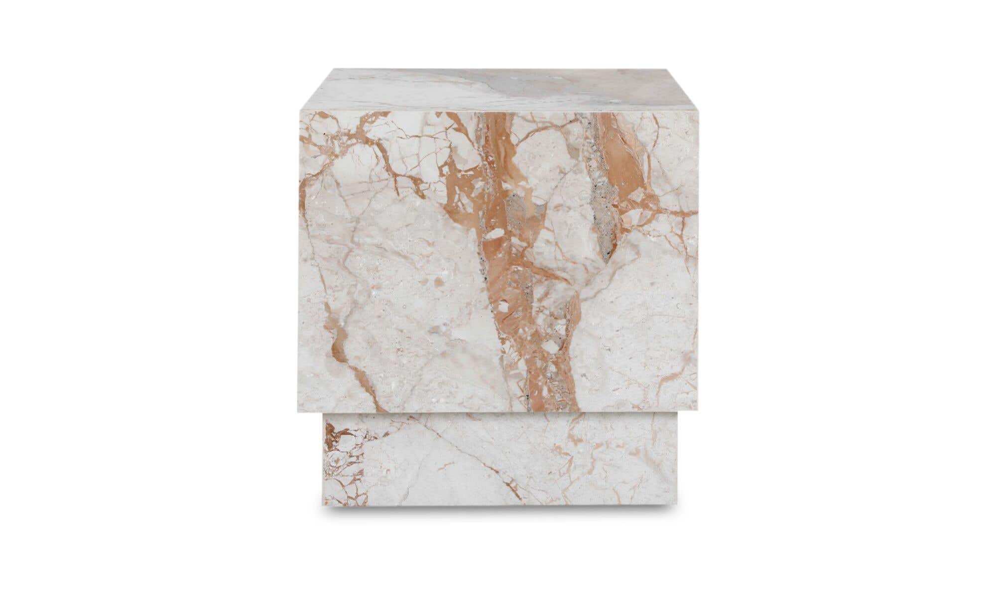 Layla Side Table Breccia Marble by Moe's Home Collection - view 10