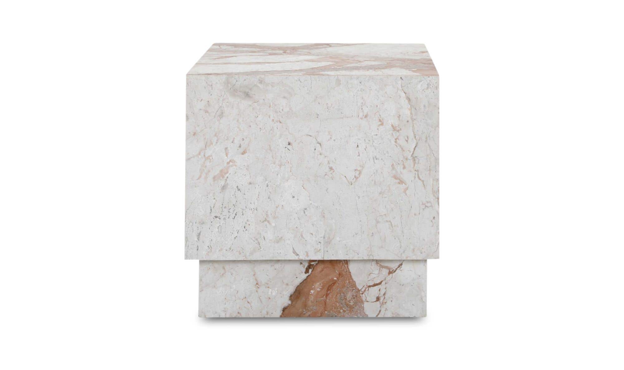 Layla Side Table Breccia Marble by Moe's Home Collection - view 11