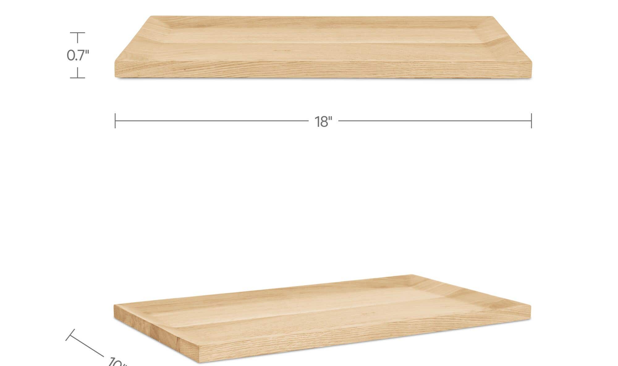Harbor Tray Oak by Moe's Home Collection - view 12