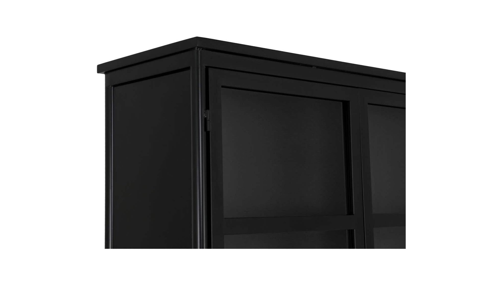 Henry Metal Tall Cabinet Black by Moe's Home Collection - view 9
