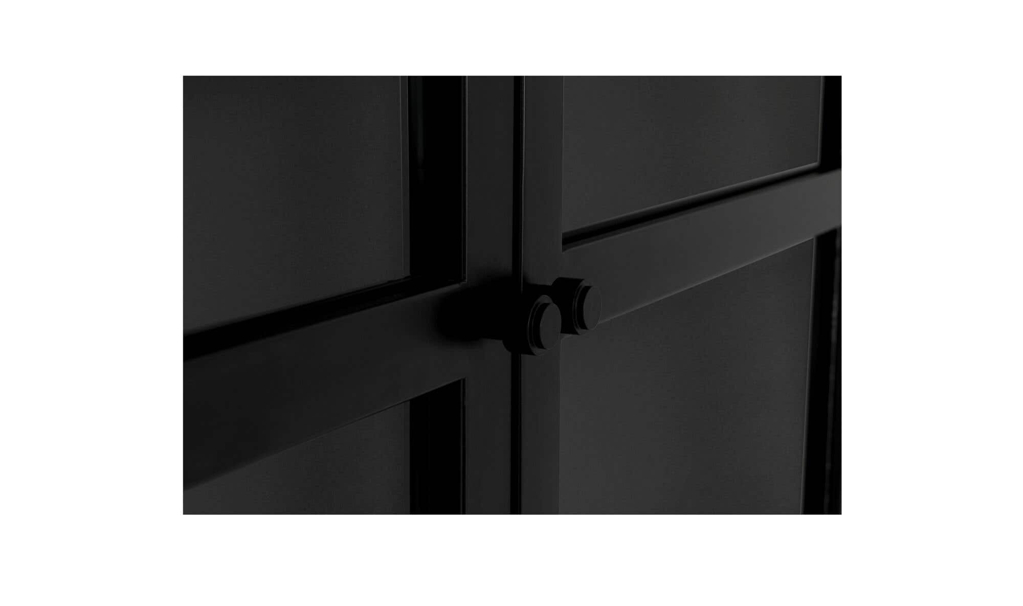 Henry Metal Tall Cabinet Black by Moe's Home Collection - view 10