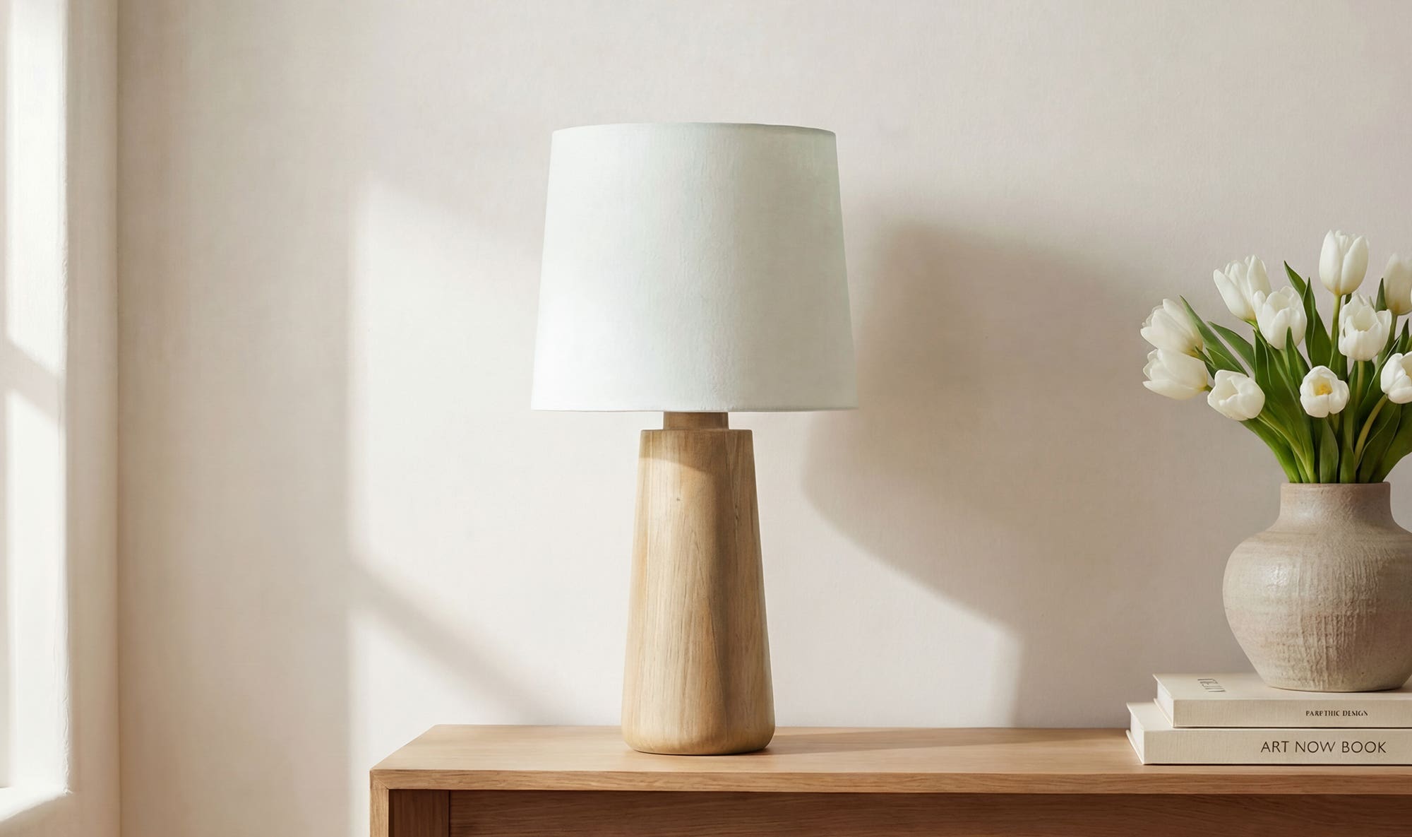 Ivy Table Lamp Natural by Moe's Home Collection - view 5