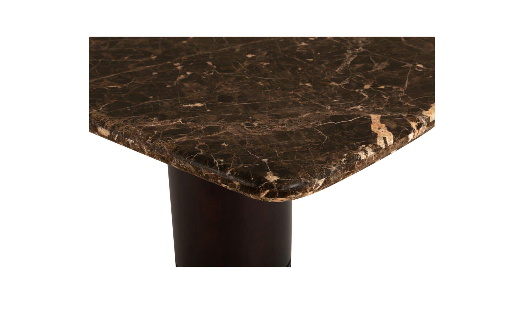 Daphne Dining Table Large Dark Emperador Marble by Moe's Home Collection - view 8
