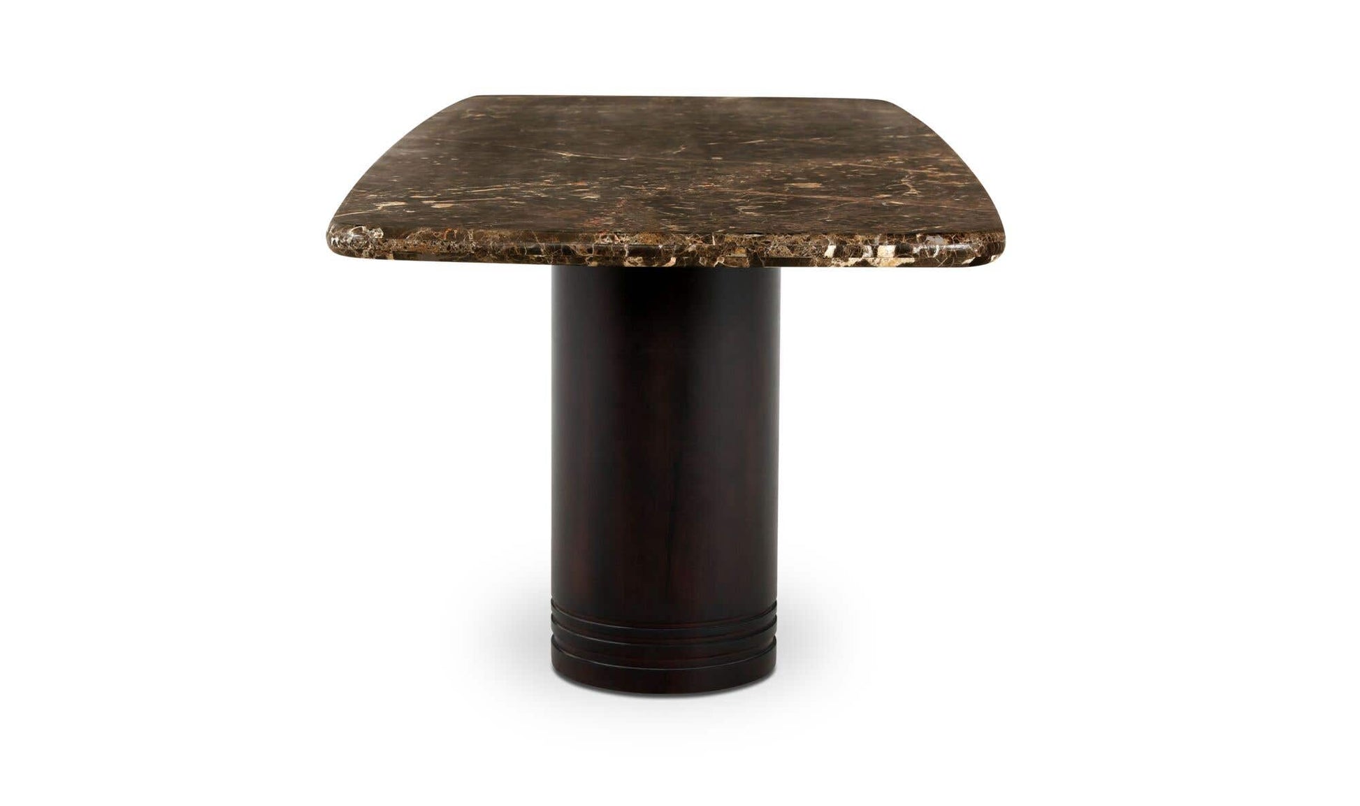 Daphne Dining Table Large Dark Emperador Marble by Moe's Home Collection - view 5