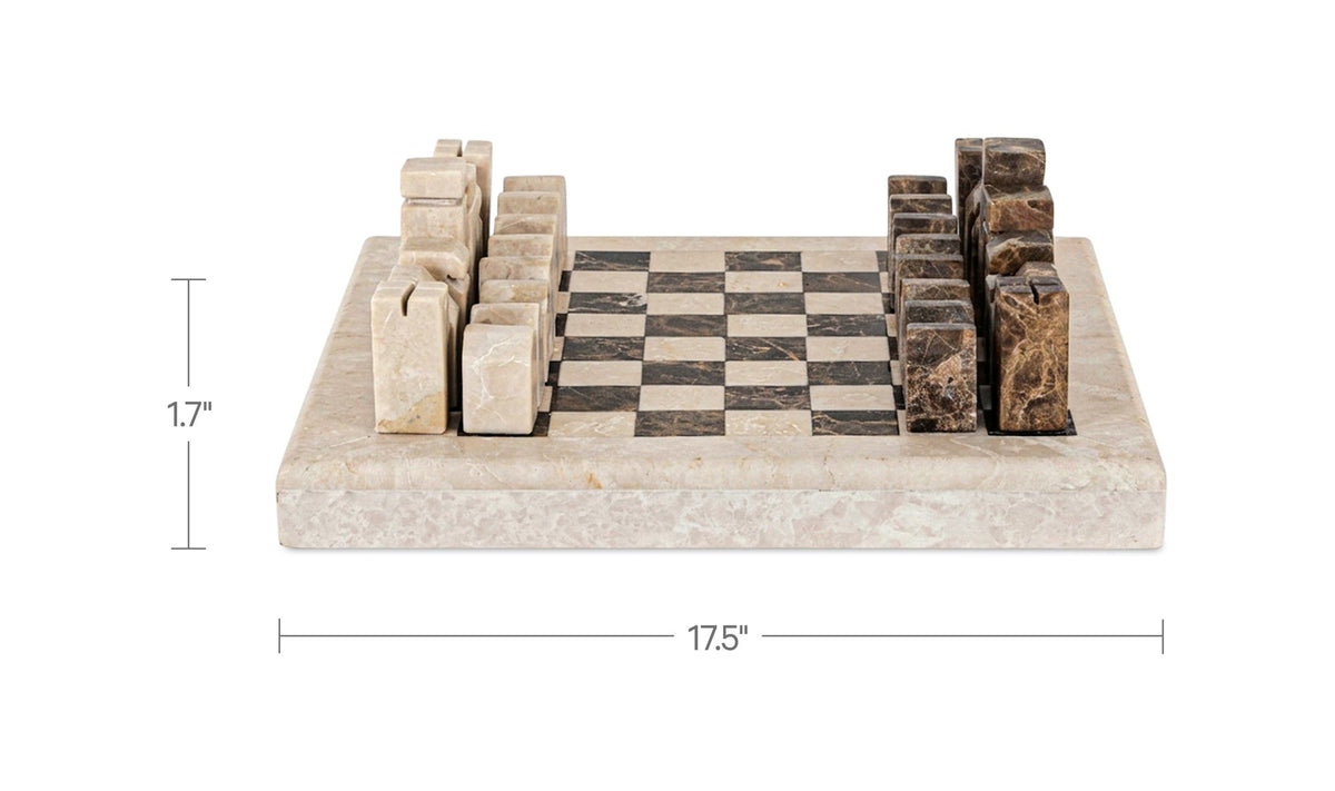 Carlson Marble Chess Set by Moe's Home Collection - view 11
