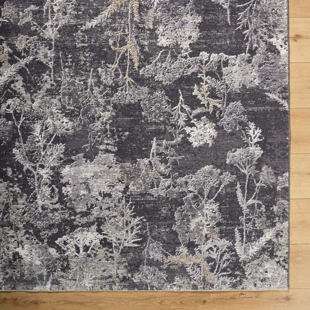 Gakko Black/Tan Machine Woven Rug GKK-2300 - overhead