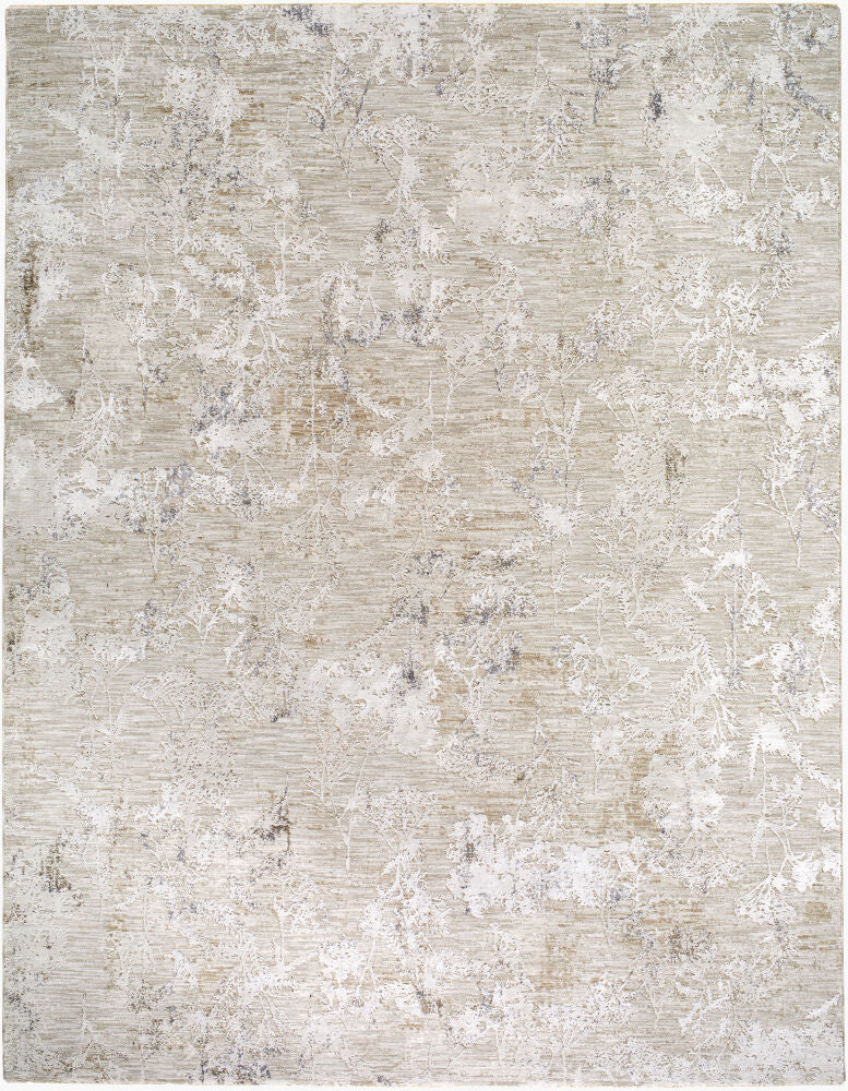 Gakko Charcoal/Tan Machine Woven Rug GKK-2302 - 2'7" x 10'