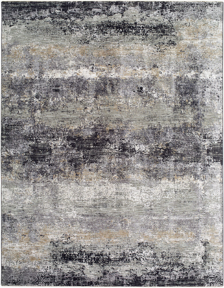 Gakko Black/Tan Machine Woven Rug GKK-2305 - 2'7" x 10'