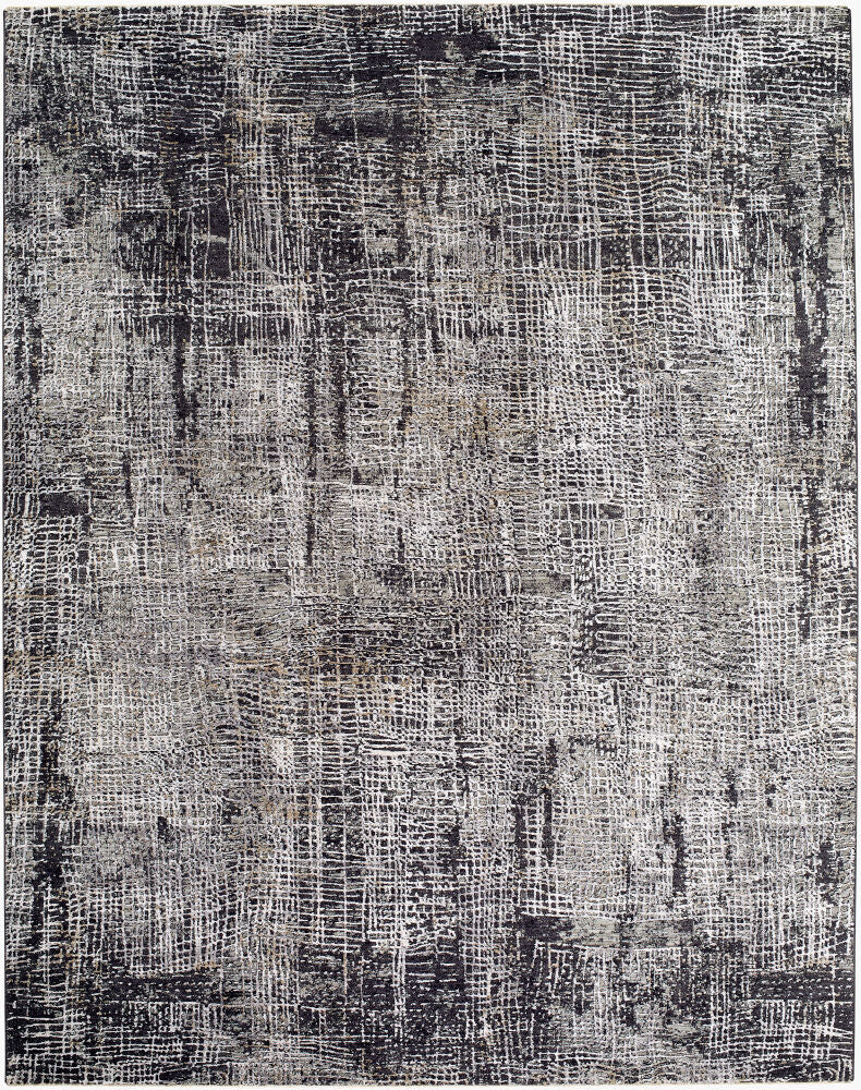 Gakko Black/Tan Machine Woven Rug GKK-2307 - 2'7" x 10'