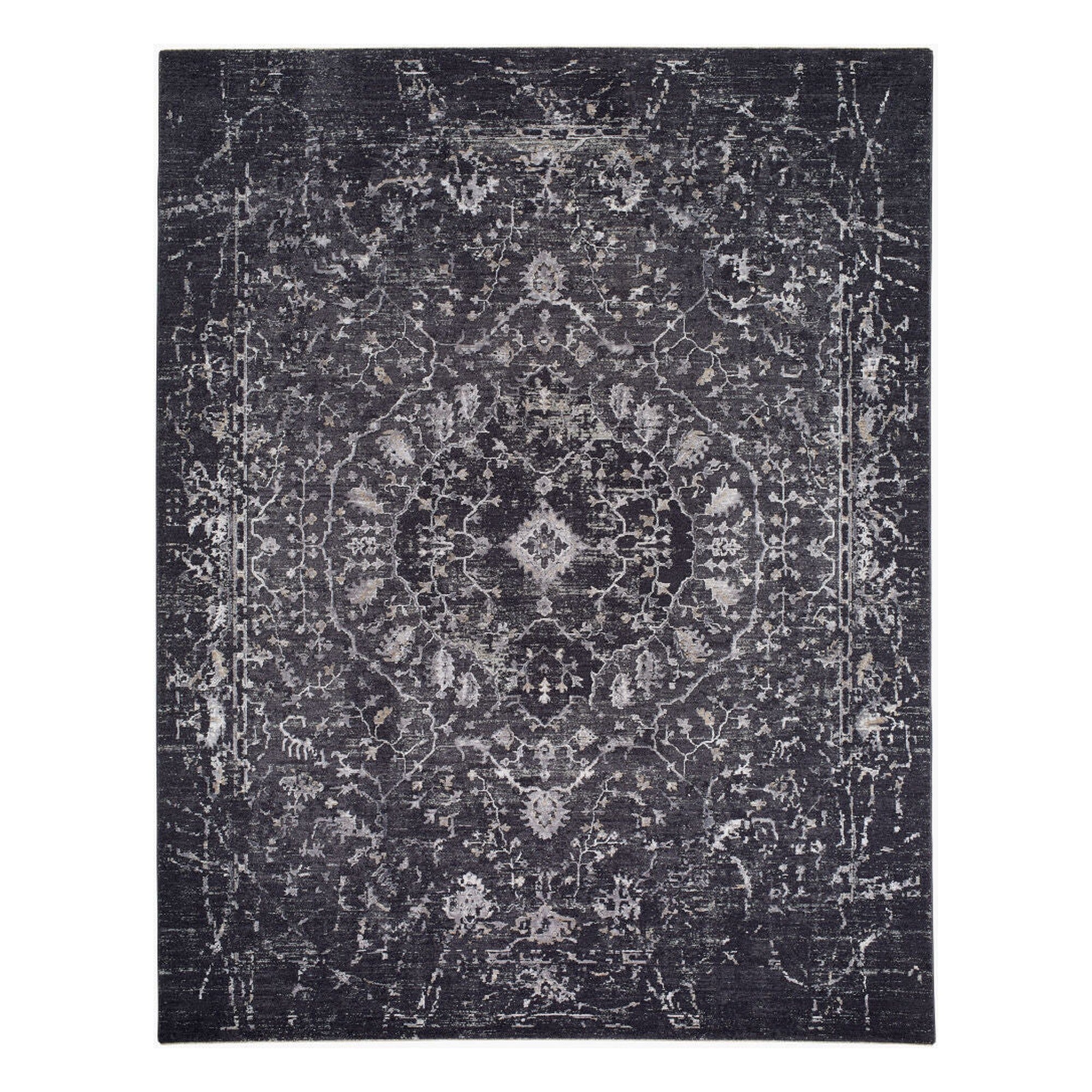 Gakko Black/Tan Machine Woven Rug GKK-2311 - 2'7" x 10'
