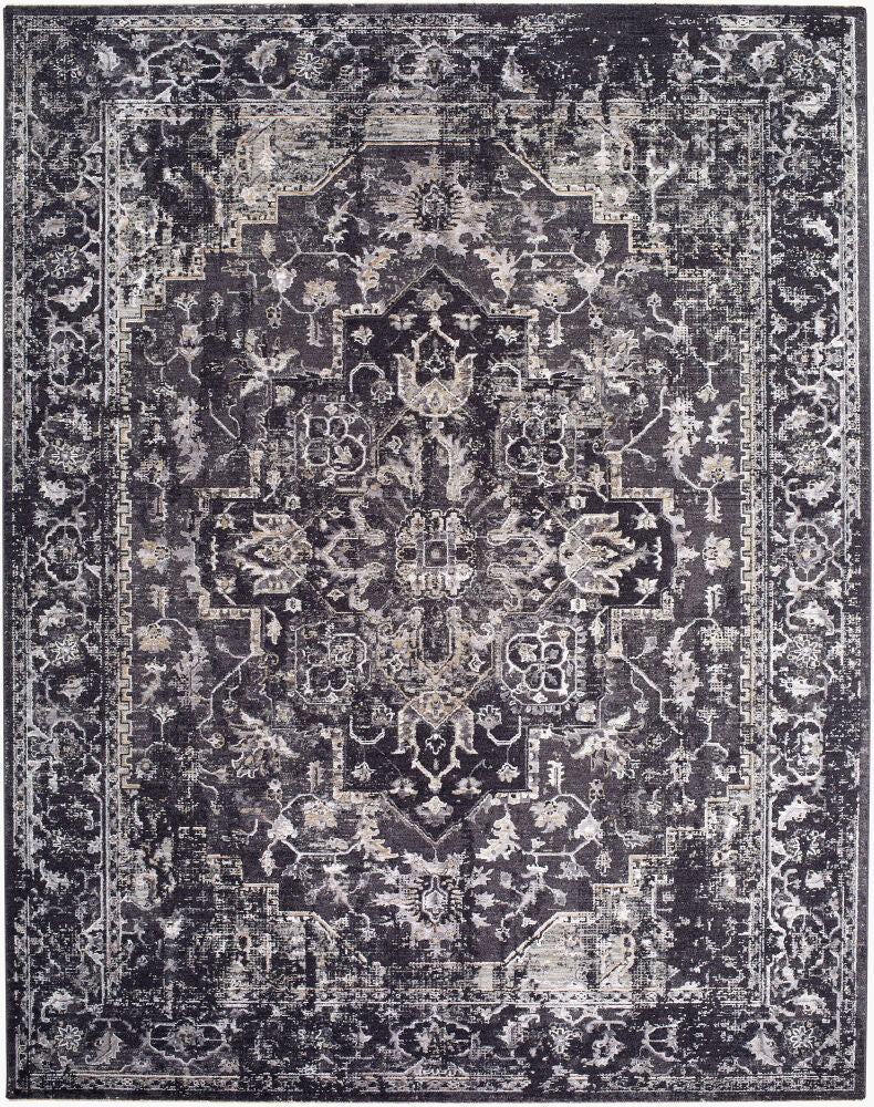 Gakko Black/Tan Machine Woven Rug GKK-2313 - 2'7" x 10'