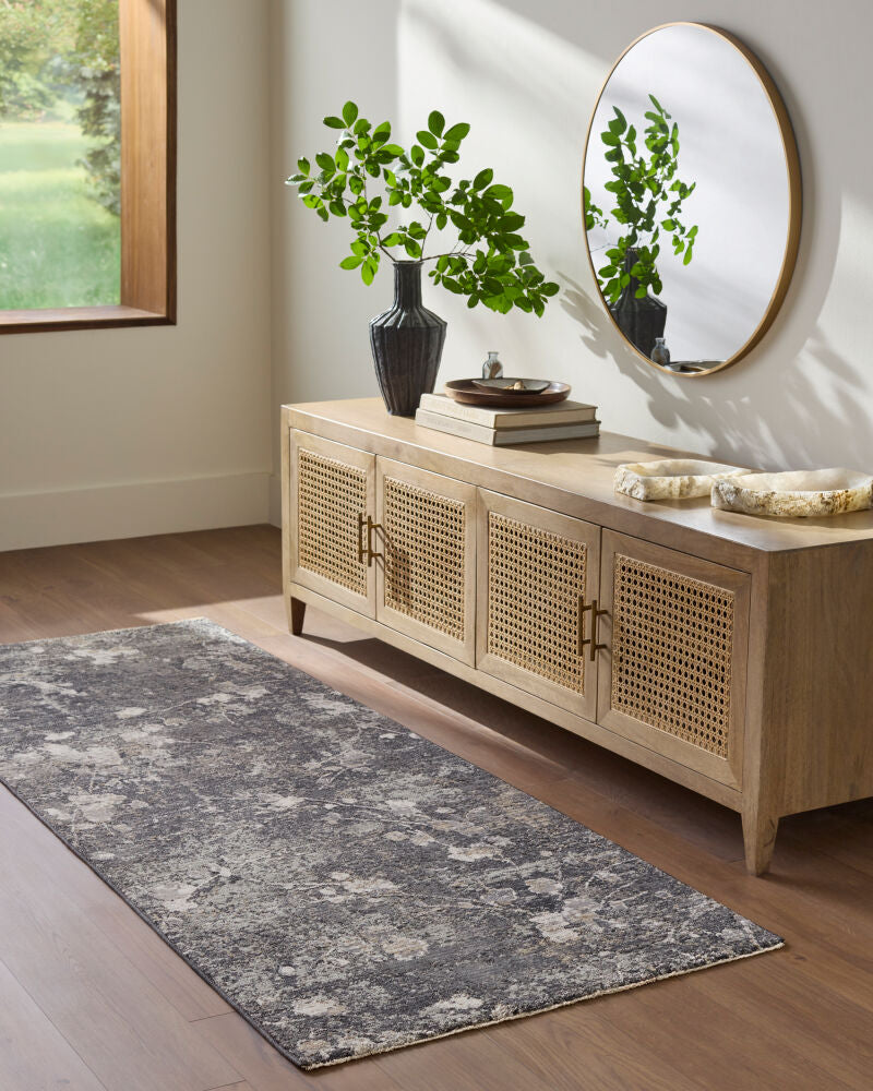 Gakko Black/Tan Machine Woven Rug GKK-2315 - roomscene