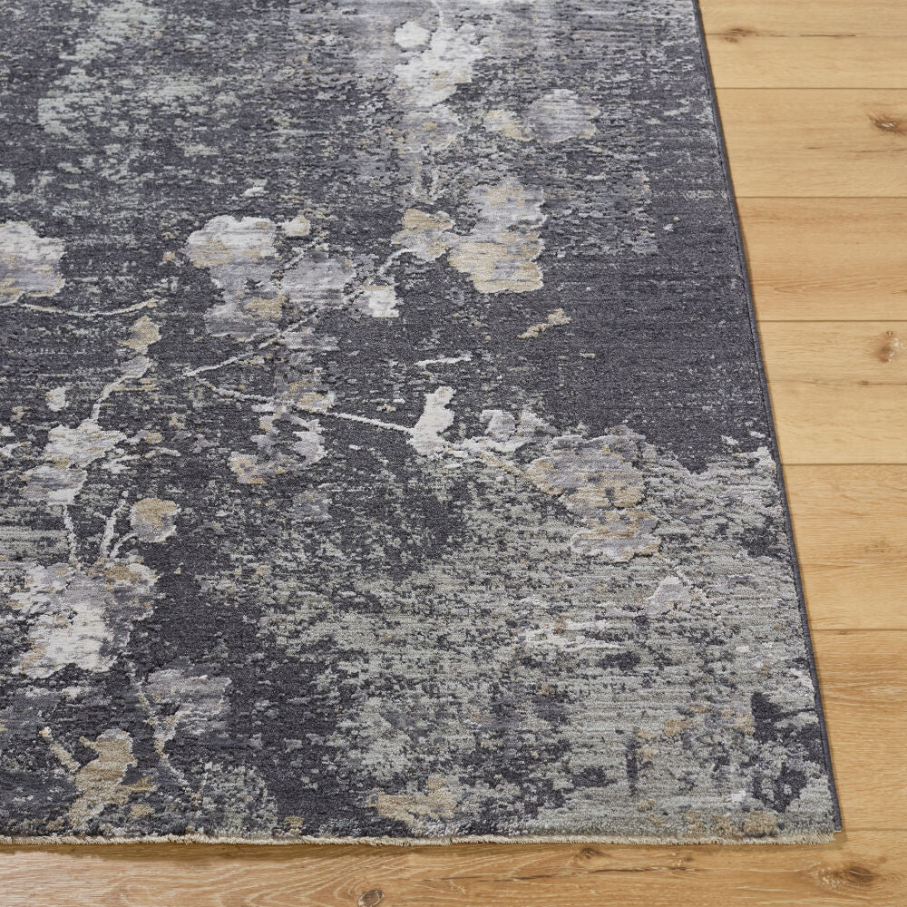 Gakko Black/Tan Machine Woven Rug GKK-2315 - front