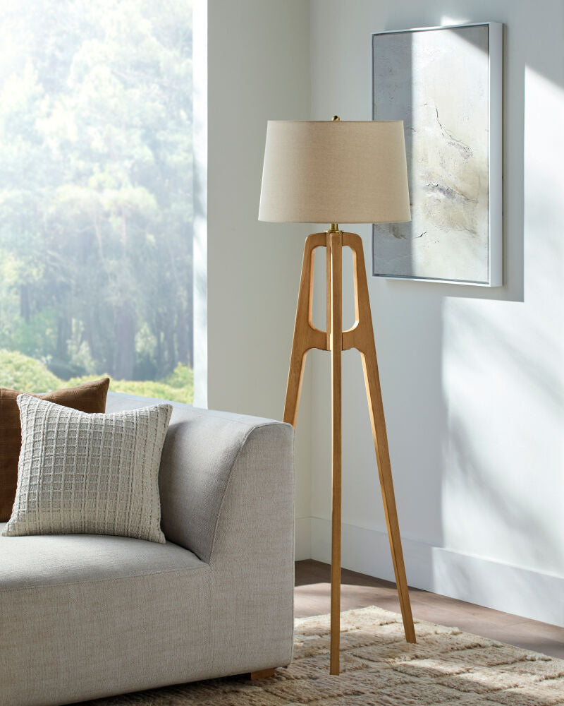 Gingko Accent Floor Lamp - styleshot