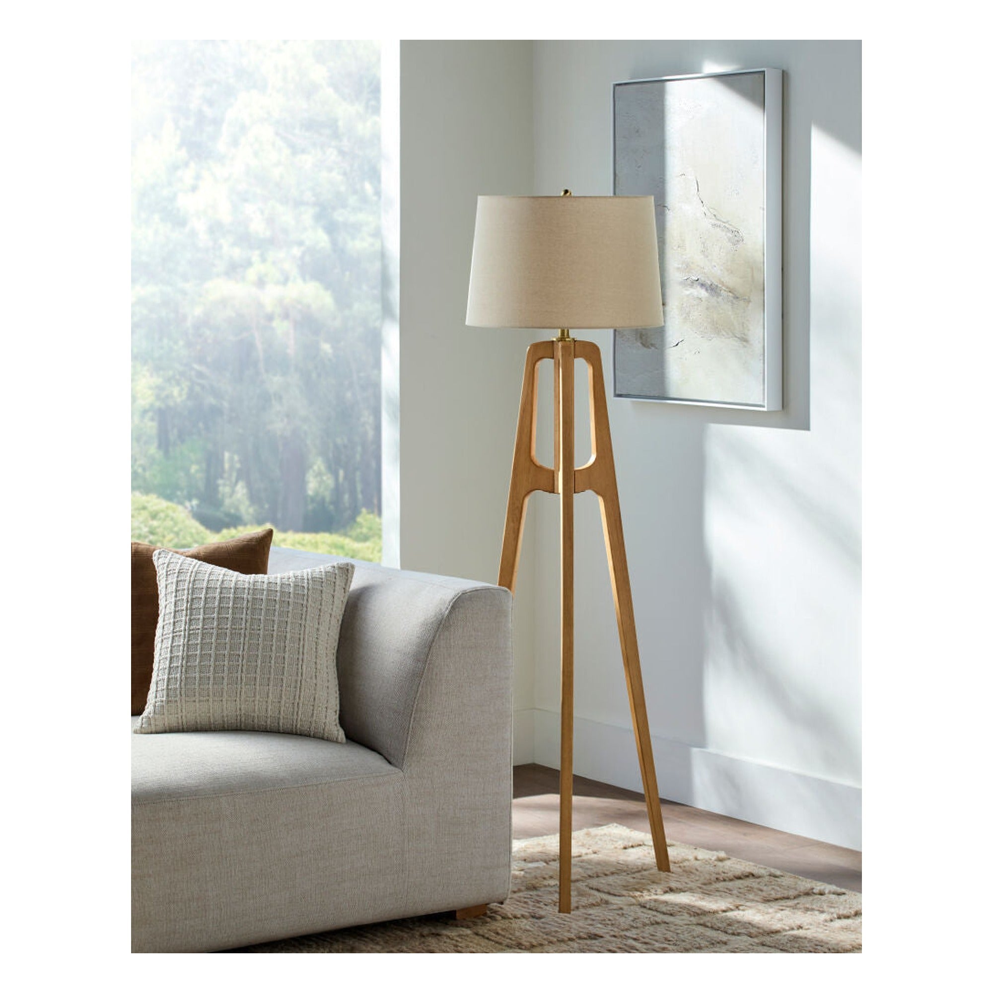 Gingko Accent Floor Lamp - styleshot