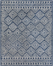 Granada Beige/Navy Handmade Rug GND-2322 - 2'6" x 10'