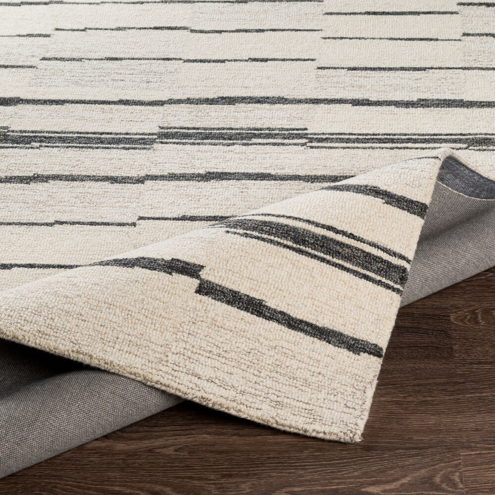 Granada Beige/Taupe Handmade Rug GND-2327 - fold