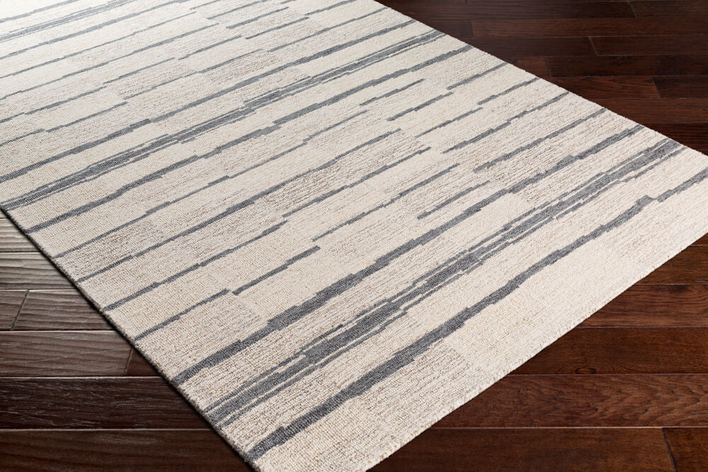 Granada Beige/Taupe Handmade Rug GND-2328 - corner
