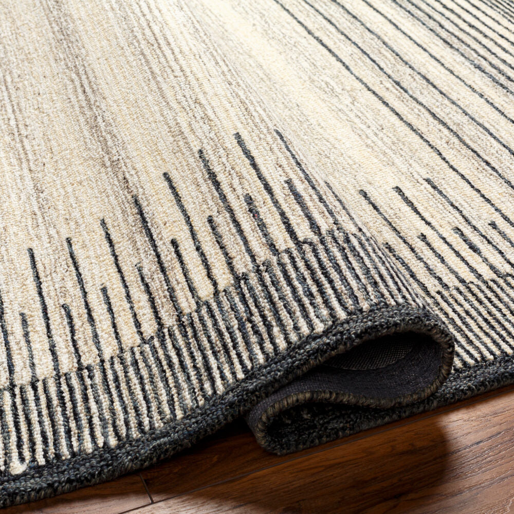 Granada Beige/Taupe Handmade Rug GND-2341 - fold