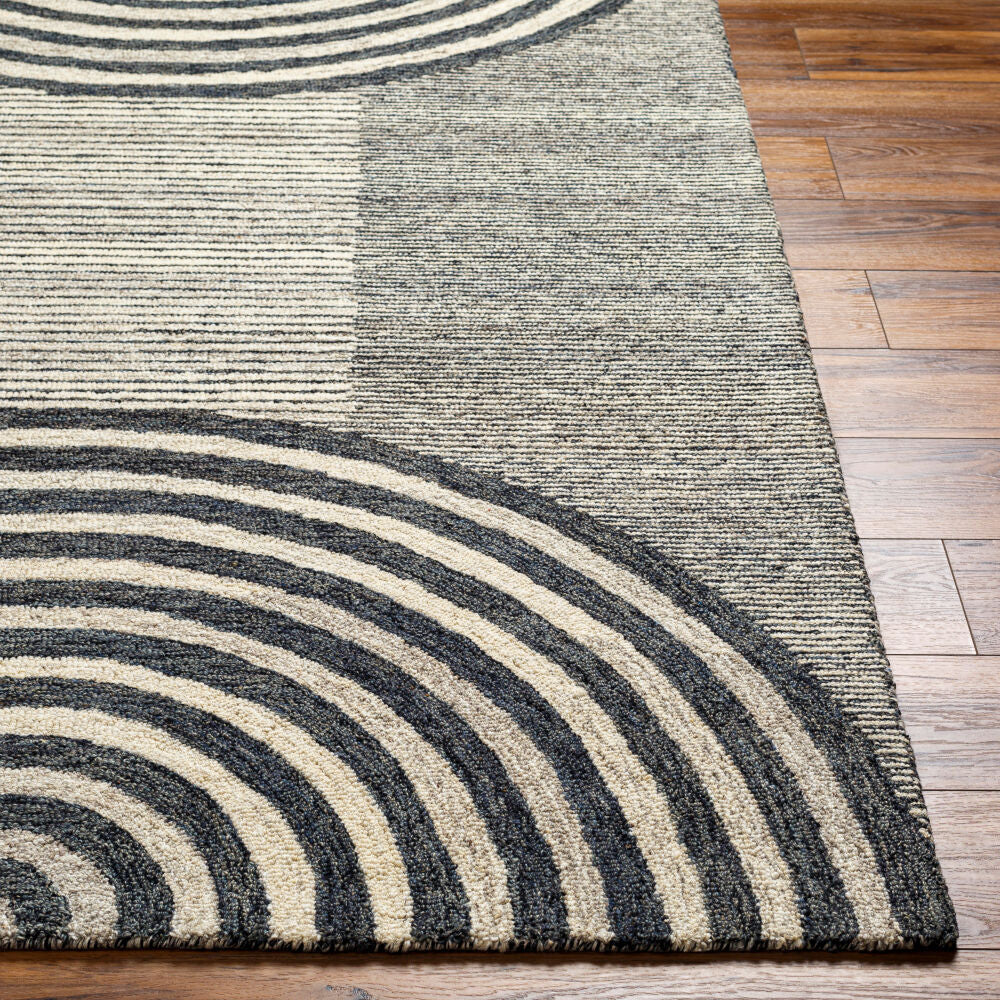 Granada Beige/Tan Handmade Rug - front